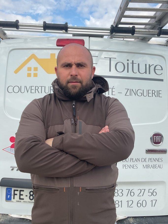 François Ricotier, artisan couvreur à Marseille